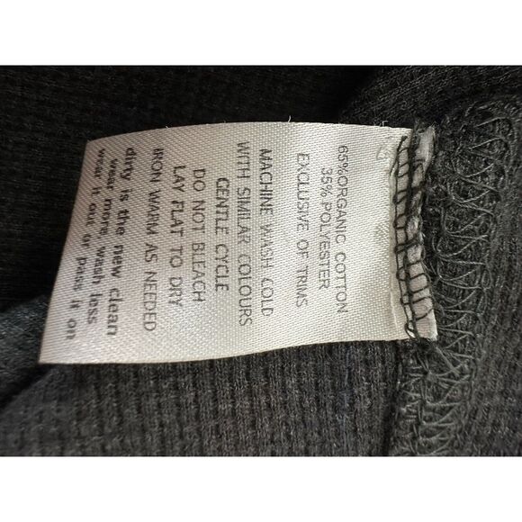 Horny Toad Pullover Thermal Shirt Mens XL Gray Long Sleeve‎ Cozy Stretch Outdoor - Picture 4 of 9